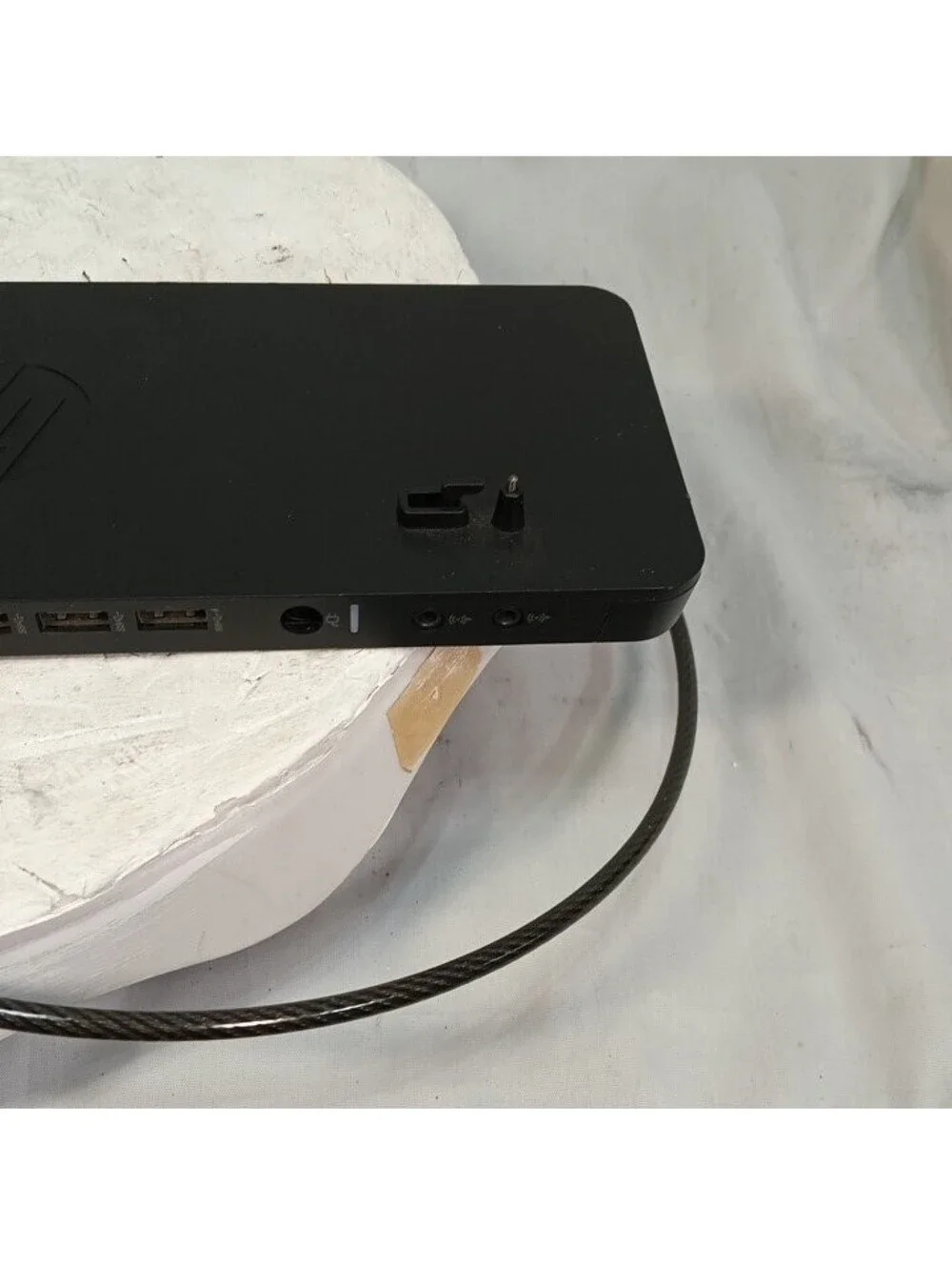 HP 2013 UltraSlim Docking Station D9Y32AA USB 3.0 VGA Ethernet Tested Used